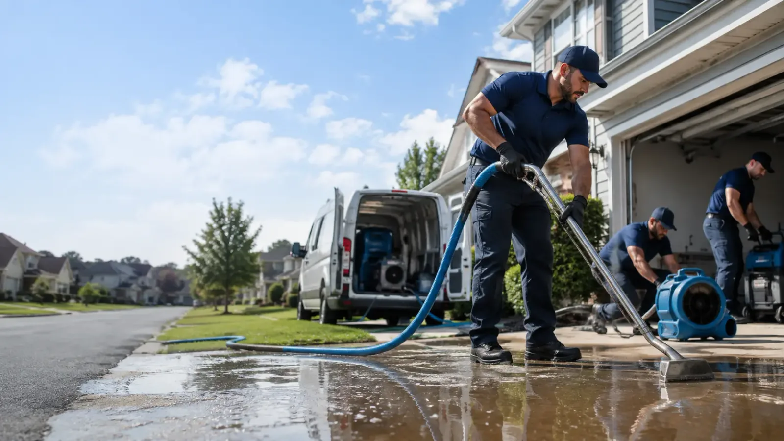 Flood Damage Restoration in Glen Arm, MD